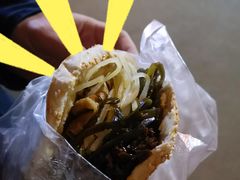 鸡蛋花干夹馍-三兄弟高炉烧饼