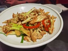干锅有机花菜-老头儿油爆虾·1987杭州烟火味(湖滨银泰in77D区店)