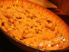 意大利螺丝面配布拉格火腿、蘑菇及奶油汁-Mammamia意大利餐厅(阳春巷店)