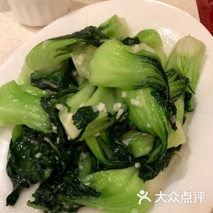 咏藜园四川担担面蒜蓉小棠菜图片-北京中餐-大众点评网