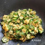 秋葵炒蛋