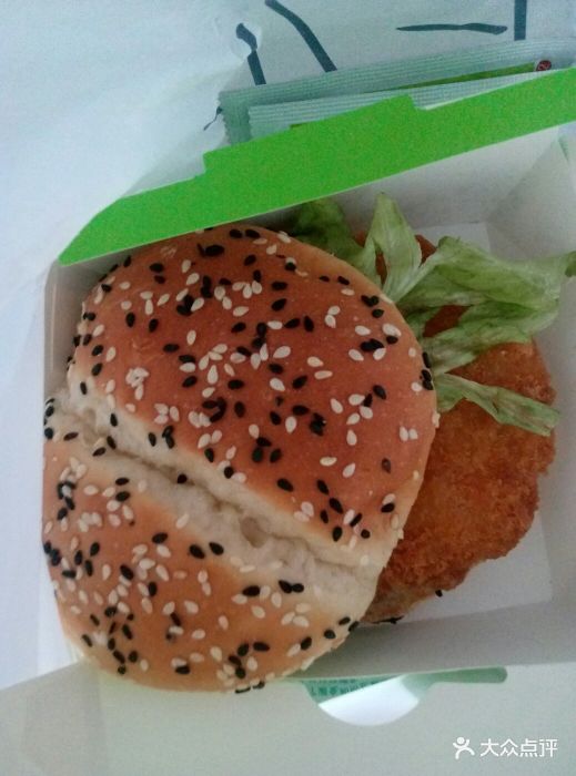 德克士(银座店)黄金q虾堡图片 - 第13张