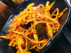花菜-草家酱蟹炭火烤肉店(珲春南路一店)