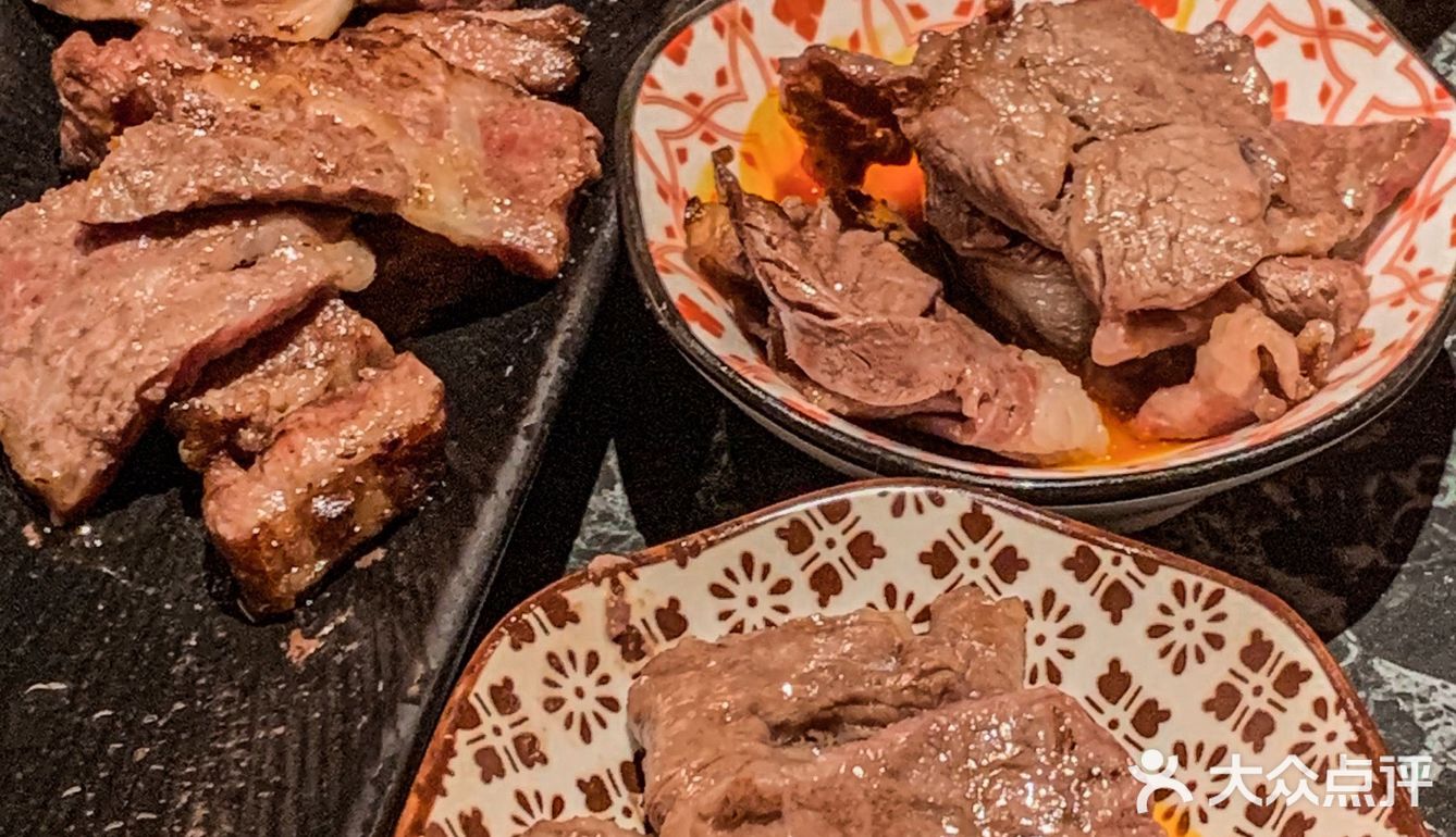 top1和牛烧肉🥩炙烤手握太好吃了！！