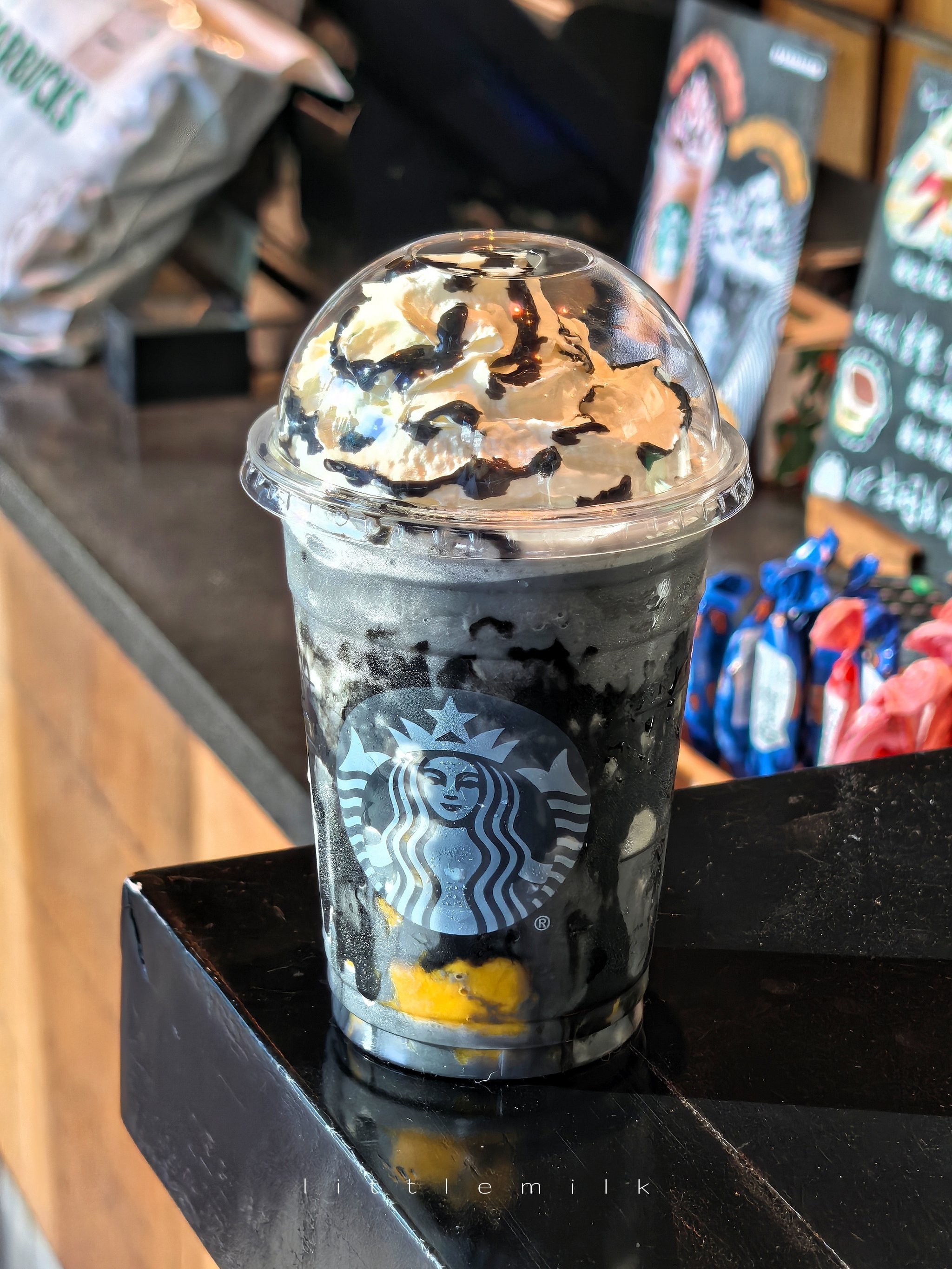 这一杯已黑化🎃🖤饮品界的黑魔法