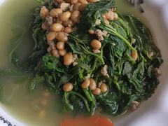 白豆肉茸浸桑叶-水乡人家私房菜(逢简店)
