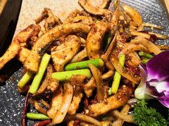 麻辣鱿鱼-冰川延边料理·炭烤串(原小木屋店)