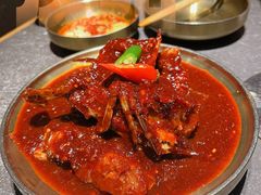 -草家酱蟹炭火烤肉店(珲春南路一店)