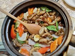 啫啫大肠头-丰收碗·陈皮果木烧鹅·23年老字号