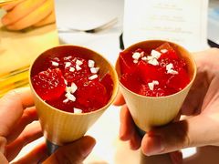 草莓冰屑茉莉花冰淇淋-三嚥阁 La Villa Restaurant