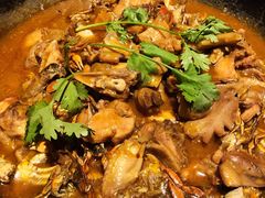 山蟹仔焖农场鸡-园林美食城·本土农家菜(杨和镇店)