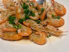 葱香油爆大沼虾-久宴·天目湖大鱼头(恐龙园店)