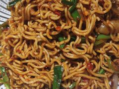 孜然牛肉炒方便面-阿记烧烤(大兴新区店)