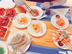-上海大船酒店-沙滩餐厅