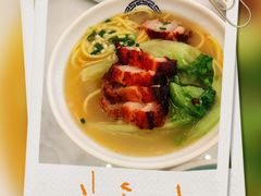 蜜汁叉烧汤拉面-明园茶餐厅(沙头角店)