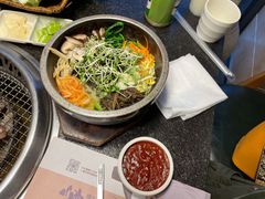 石锅拌饭-草家酱蟹炭火烤肉店(珲春南路一店)