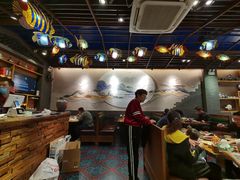 大堂-裕合顺清真餐厅·回民老菜·大连海鲜·特色烧烤(西安路店)