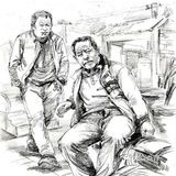 优秀的组合人物速写作品欣赏[礼花][礼花]
