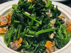 菠菜拌毛蛤-佳和水饺(海德公馆店)