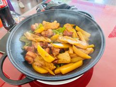 -北京龙庆四季香农家饭庄·灶台鱼·碳烤虹鳟鱼(龙庆峡店)