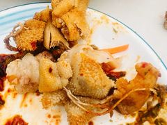 -牧民人家羊粪火自煮手把肉餐馆