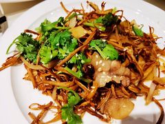 茶树菇猪颈肉-欣旺·迎宾楼·百年无锡菜