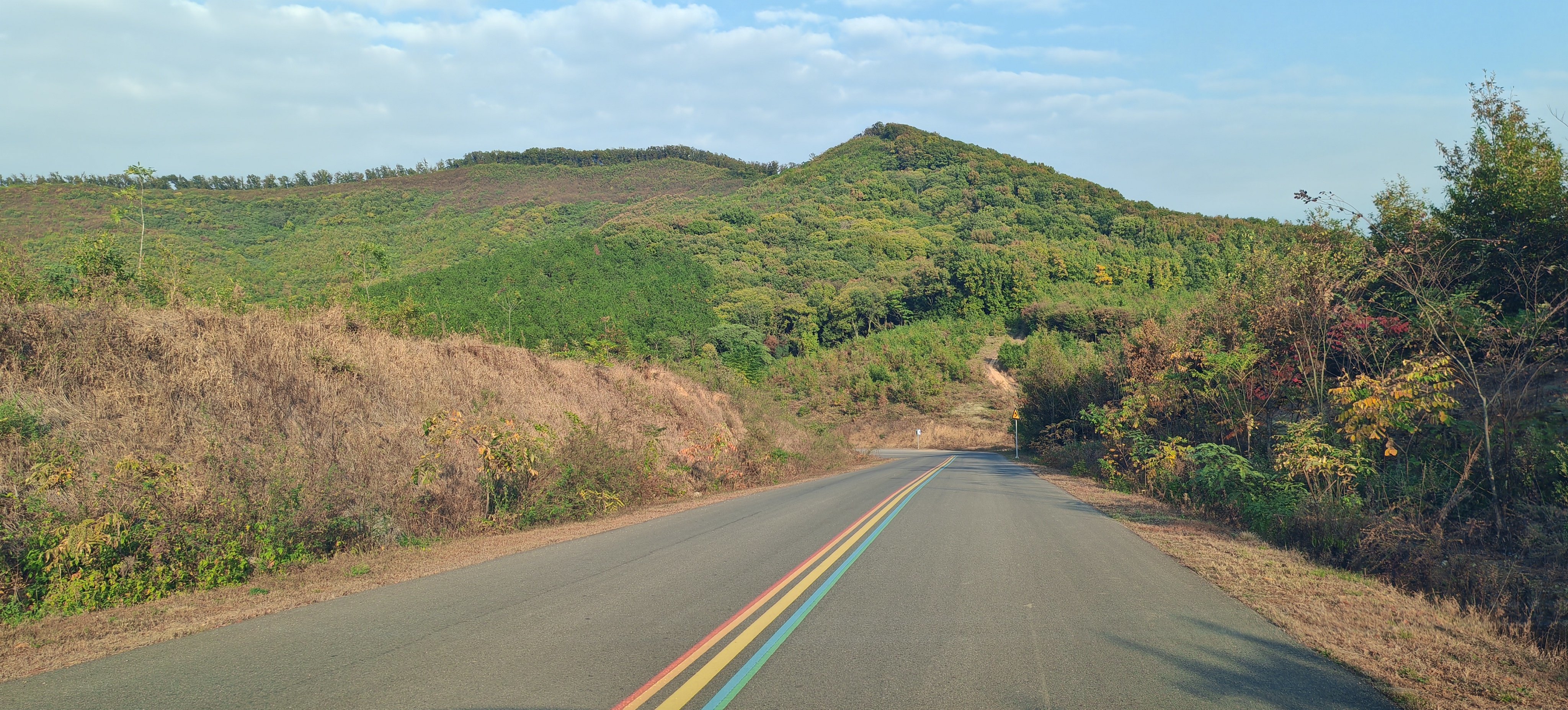 打卡滁州江淮分水岭风景道