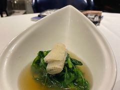竹荪清鸡汤浸菜苗-Yan Ting 宴庭中餐厅(上海静安瑞吉酒店)