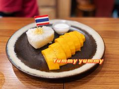 传统制法芒果糯米饭-曼谷食堂·泰国家庭料理(丹桂路店)