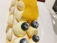榴莲乳酪黄桃拿破仑-Deer Park鹿园西餐(仁恒置地广场店)