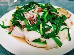 梧桐花炒韭菜-新乡饭店
