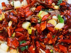 罗勒香辣嫩牛肉-KŌNG胶东小馆(华熙店)