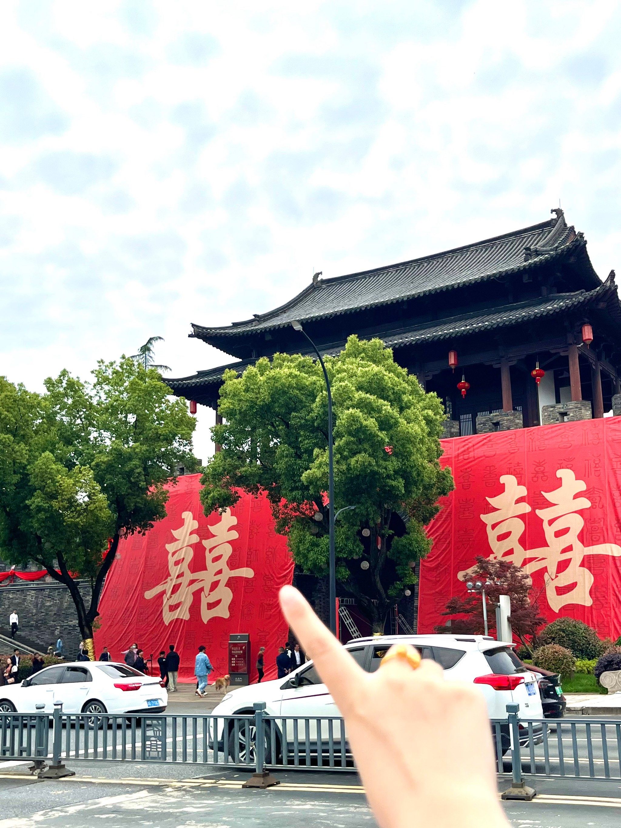 绍兴水上婚礼!就在迎恩门!