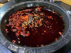 麻大侠秘制红锅底-麻大侠老火锅(巴国城店)