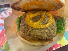 安格斯牛肉芝士汉堡-魏家凉皮(协和店)