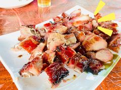 荔枝木烧排骨-御霞苑泥烩鸡休闲农庄