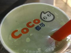 抹茶谷物鲜醇牛奶-CoCo都可(建外SOHO店)