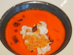 油鸡枞蛋蒸大花虾球-新荣记(新源南路店)