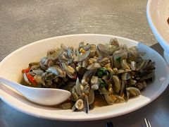 金不换炒薄壳米-陈鹏鹏潮汕菜(欢乐海岸 海边景观店)