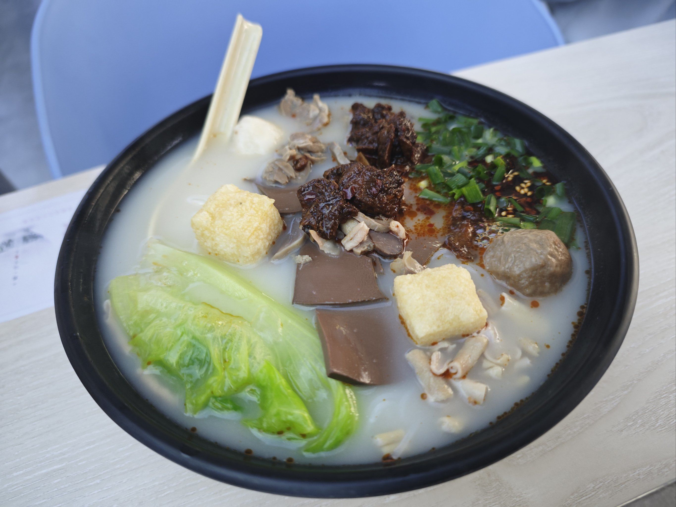 食堂的老鸭粉丝汤