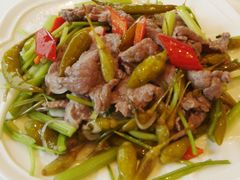 野山椒爆牛肉-好彩海鲜火锅饭店(银河百老汇店)