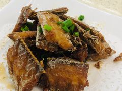 黄金煎带鱼-渔中舟海鲜大排档(普陀沈家门店)