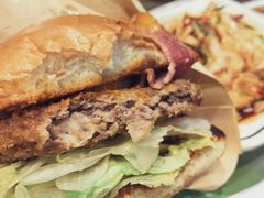 安格斯牛肉芝士堡-魏家凉皮(博水商务大厦店)