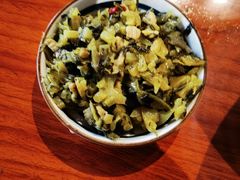 雪菜肉丝-老上海·金牌黄鱼馄饨面(田子坊店)