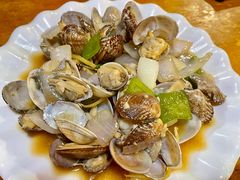 爆炒花斑蛤-温州一家人美食(西木头市店)