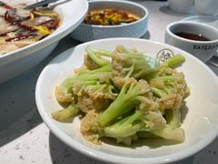 豆浆有机花菜-江渔儿酸菜鱼·拔草餐厅(虎门君乐汇店)