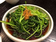 虾皮热炝芥蓝苗-海天楼中餐厅(吴宫泛太平洋酒店)