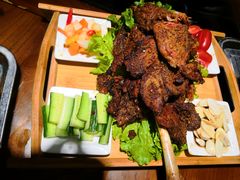 -老兰家传统烧烤炒菜泡馍(小南门店)