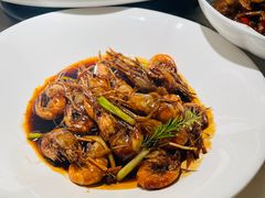 太婆油爆沼虾-径山十八道·风味民间菜(杭州总店)