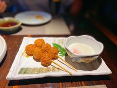鸡软骨丸子配温泉-山葵家·创意料理(宁波来福士店)